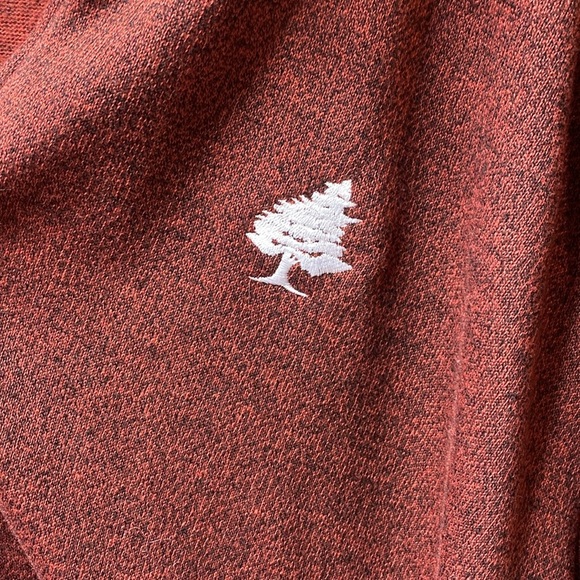 Johnnie-O Rust  red 1/4 zip pullover size Extra Extra Large - Picture 2 of 4